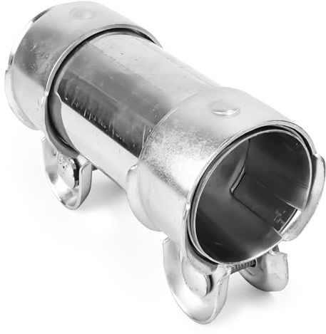 Auspuffschelle, Auspuff Schellen Rohrverbinder 55mm/95mm Edelstahl Doppelschelle Mit Doppelschelle Krümmerschelle Universal Seele Auspuff 55mm Verbindung