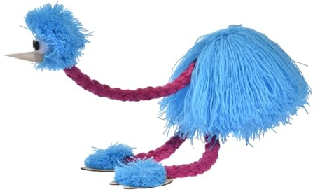 Streichpuppen - Strauß Marionette, handgefertigtes Puppenspielzeug | Engaging Animal Puppet for Kids Family Play Theatre Shows Geburtstagsunterhaltung Events, Puppenspiele, weit verbreitete anwendbar