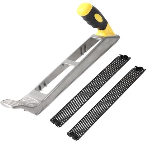 300mm Plasterboard Rasp, Wood Plane, Block Plane for Cutting Wooden, Fibre, Soundproofing Board, Doors, Woodworking