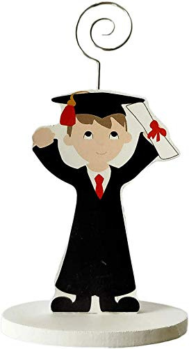 Disok – Set di 20 mollette portafoto in legno, per laurea e regali per bambini