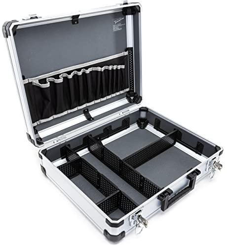 TrendLine Werkzeugkoffer, mit Alu-Rahmen Alukoffer Werkzeugkiste Werkzeugkasten