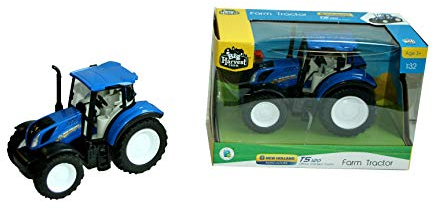 Atoz New Holland Tractor 1: 32, Blue, 9 cm x 18 cm x 12 cm