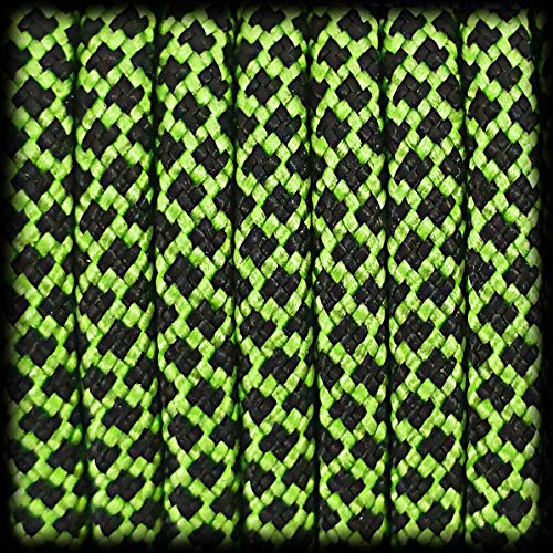 Ganzoo Paracord 550 Seil Diamond 30 Meter Nylon/Polyester-Seil mit 7 Kern-Stränge für Armband, Leine, Halsband, 4mm Stärke | Mehrzweck-Seil | Survival-Seil | Parachute Cord belastbar bis 250kg