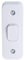 Schneider Electric Lisse White Moulded - Single 2 Way Architrave Light Switch with 16 mm Pattress, 10AX, GGBL1012116AS, White