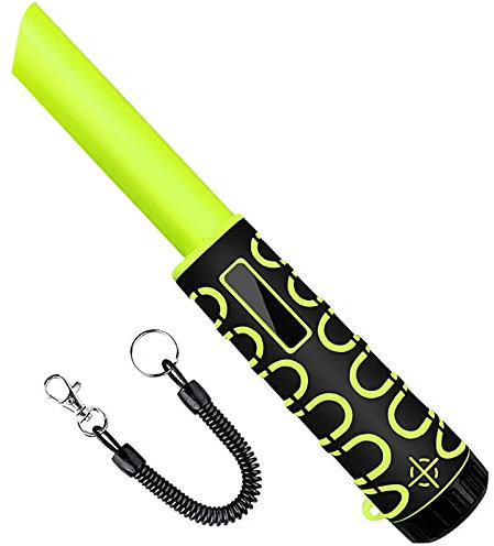 LTLWSH Détecteur de Métaux Professionnel, Pinpointer Détecteur de Métal Portable, IP68 étanches à l'eau et Haute Précision pour Or Argent Trésor,Parfait pour L'Aventure en Plein Air,Vert