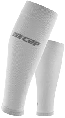 CEP - Ultraleichte Kompressions-Wadenbandagen für Herren | Wadenbandagen mit Kompression in Carbon-Weiß | Größe V | XL, Carbon White, XL