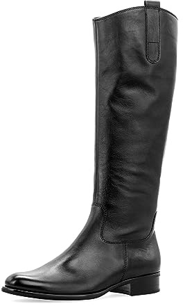 Gabor Donna Stivali, Signora Stivali Classici,Soletta Removibile,Stivali a Gambale Lunga,Cerniera Lampo,Stivali,Nero (Schwarz) / 27,38.5 EU / 5.5 UK