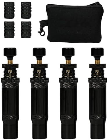 -Reifenablassgeräte,Automatisches Reifenablassgerät - Einstellbares Reifenluft-Down-Werkzeug - 4-teiliges Auto-Stop-4x4-Spin- -Reifenfüllgerät (10–30 PSI) Rapid für LKW, Pickup, Offroad