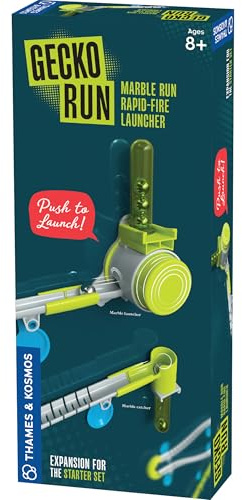 Gecko Run: Marble Run Rapid-Fire Launcher Expansion Pack