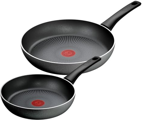 Tefal Set de 2 poêles 22 et 28cm Easy Expert Tous feux + induction - C3109122