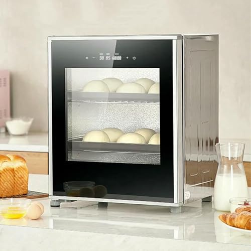 GZYHDC Macchina elettrica di fermentazione di massa da 40 l per pane, yogurt e massa di cottura con controllo dell'umidità e della temperatura, per fermentazione uniforme in forno