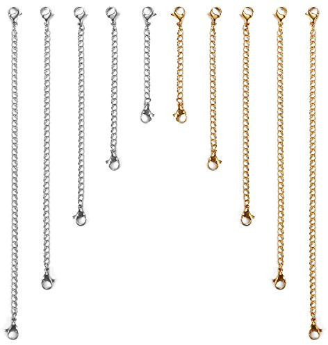 JewelryWe Schmuck Herren Halskette Edelstahl Unisex Kugel Korn Link Kette Kugelkette Schlangenkette Panzerkette, Silber