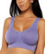 Marielle 3 Pack Bright Colours 3 Pack Comfort Bra Women Girls Crop Top Seamless Bralette Sleep Yoga Stretch Vest Wire Free (1 Hot Pink 1 Baby Pink 1 White, 3XL)