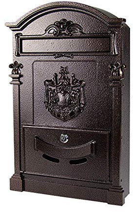 XBSLJ Cassetta della Posta Cassetta delle Lettere, Cassetta delle Lettere Antica, Cassetta delle Lettere Vintage Cassetta delle Lettere Cassetta delle Lettere Cassetta delle Lettere Metallico Antico