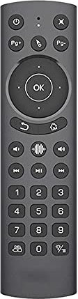 G20S 2.4G Wireless Air Mouse Gyro Voice Control Sensing Universal Mini Keyboard Remote Control Suitable for PC Suitable for Android TV Box,G20SPro Backlit