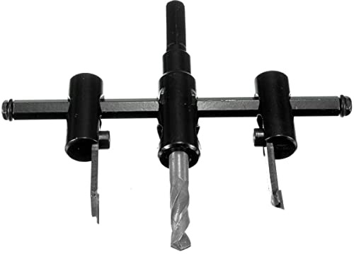 Scie-cloche circulaire réglable de 30 à 200 mm pour le travail du bois