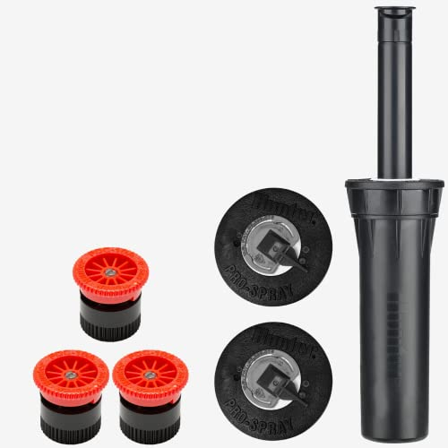 M.H.B. MHB-Sparset: 3 STK. Hunter Versenkregner Typ Pro Spray/PROS-04 10 cm Aufsteiger inkl. Pro Düse 10A Wurfweite 3,0m