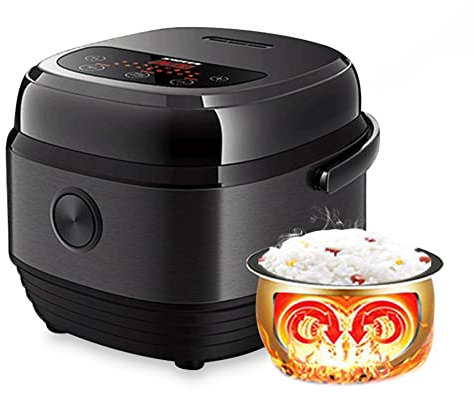 Olla arrocera multifunción SilteD, Mini olla arrocera eléctrica de 3L, máquina de cocina pequeña antiadherente para el hogar, para hacer sopa de gachas