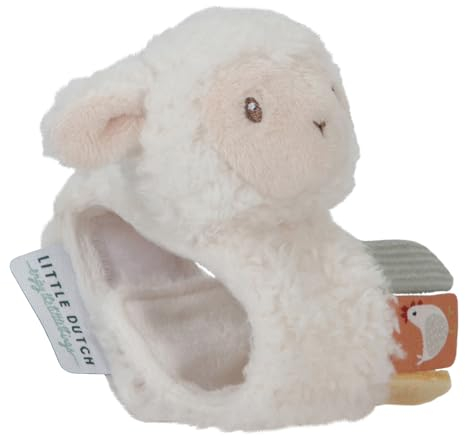 Little Dutch 8824 Rasselarmband/Handgelenkrassel Schaf - Little Farm