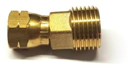 Cadac Adaptateur FRA - Métal - Compatible avec Tous Les BBQ Couleur cuivre - Barbecue
