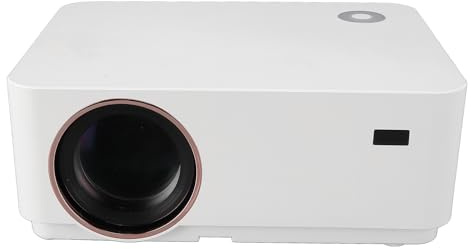Video Movie Projector WiFi6 BT 5.3 Electric Focus 22000L Auto Trapezoid Correction Gaming 4K 8K Portable Outdoor Gaming Projector (UK Plug)