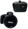 KamKorda Bag with P1100 4K Digital Compact Camera 16MP 1/2.3 BSI CMOS Sensor 125x Optical Zoom Lens Dual Detect Optical Vibration Reduction with Built-In Wi-Fi and Bluetooth