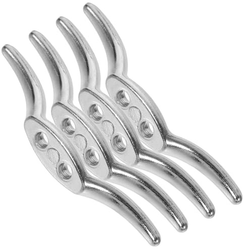 Alipis 4piezas Abrazaderas para Cordón De Cortina Soportes Metálicos para Persianas Venecianas y Enrollables Ganchos para Ventana Hoteles y Estudios