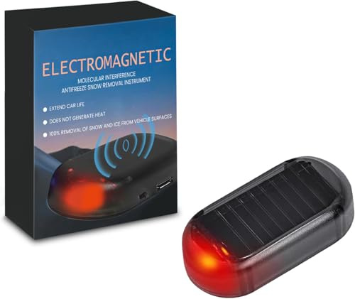 Tccydm Auto Enteiser Elektromagnetisch, Elektromagnetischer Auto-Enteiser, Scheibenenteiser Auto Elektrisch, Schnelles Enteisungs- und Schneeräumungswerkzeug für Windschutzscheibe