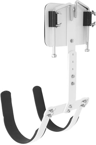 Alasum Verstellbarer Snare Drum Tragegestell Aluminium Marschtrommel Halterung mit Ergonomischem Schulterpolster Weiß Leicht Tragbar Einfach Montage für Marschtrommel Spieler