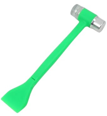 Portable 2/3 in 1 Rubber Hammer with Crowbars for Ceramic Door Window Installation Tool Door Installation Portable Hand Tool