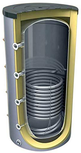 Pufferspeicher mit 1 Wärmetauscher für Heizungssysteme in der Größe 500 Liter