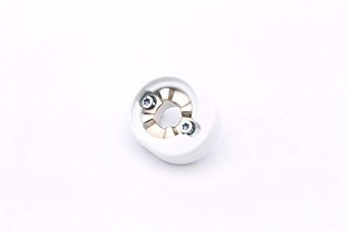 Schüco RC-Befestigungsrosette abschließbar, RAL 9016 weiß 247134/247142