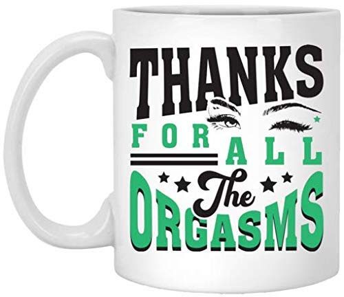 Gracias por todos los orgasmos Blink Eye Ceramic Coffee Mug