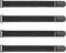 Trilancer Elastic Cinch Straps with Anti-Slip 2 x 18(4 Pack) Hook and Loop Storage Strap with Buckle., Bundling Straps fo Extension Cords, Cables, Ropes, Hoses, Bike, Boat, Pant Garters