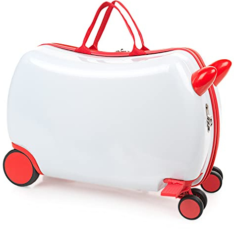 Kinderkoffer Mädchen & Jungen: Zum Draufsitzen, Kindergepäck, Kindertrolley