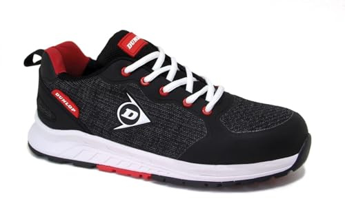 DUNLOP DL0204001-40 - Zapatilla Deportiva de Seguridad Gama T-MAX categoria S1P Color Negro Talla 40