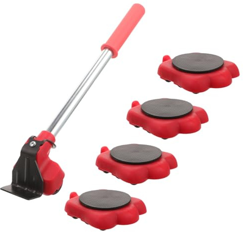 OSALADI Kit De Déplacement De Meubles Lève-Meubles Outil De Levage pour Appareils Électroménagers Curseurs pour Déplacer Les Poignée Ergonomique Maison Bureau
