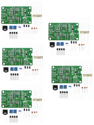 YOURRYONG 5-Kanal Signalgenerator-Set White Noise Signal Generator Kit Elektronik-Bausatz Durchsteckmontage PN001