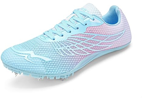 BLBK Spikes Leichtathletik Herren-, 8Nägel Unisex-Leichtathletikschuhe, Jugend Spike Schuhe Leichtathletik