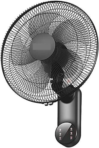 Ventilador de pared, ventilador de pared con oscilación, suministro de aire con mando a distancia inteligente, suministro de aire de gran angular ajustable en tres niveles, para dormitorio, salón y
