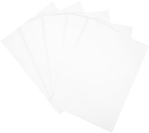 Generic Hojas de Aceite para Trituradoras de Papel, Paquete de 5 Piezas Que Extienden la Vida Útil y Eliminan Restos de Papel