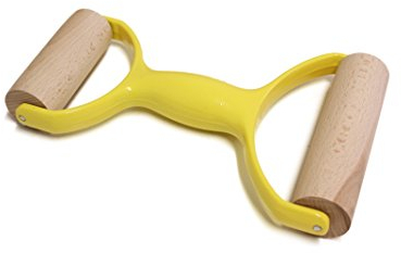 Calder 2157 Stendipasta in Legno, Alluminio, Bianco/Giallo/Rosso