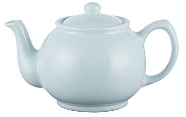 Price & Kensington Teekanne aus Steingut, 110 cl, für 6 Tassen, Pastellblau