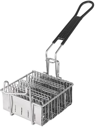 Panier à tacos en acier inoxydable pour 4 tacos avec poignée amovible pour cuisson et grill