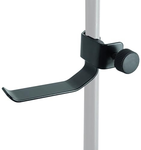 keepdrum MSA130 Kopfhörer-Halter Halterung zum Befestigen an Stativen und Rohren