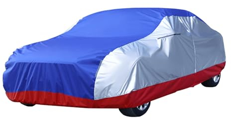 Autoplane für Volkswagen T5 2003-2015 Car Cover wasserdichte Vollgarage Plane Abdeckung PKW/KFZ Autoschutzhülle Regen Sonne Staub Schutz Atmungsaktiv Abdeckplane