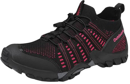 Generisch Wasserschuhe Damen Breathable rutschfest Strandschuhe Barfußschuhe Unisex Schnell Trocknend Aquaschuhe Badeschuhe Sport Leicht Wasserschuhe Schwimmschuhe Bequeme Weiß Sneaker Surfschuhe