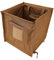Sorandy Cubo de Almacenamiento para Cuerdas de Arborista, 33 L Gran Capacidad Tela Oxford Bolsa para Cuerdas de Arborista, Bolsa para Cuerdas Plegable para Picnic Camping Barbacoa (Caqui)