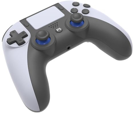 LYEAA Manette sans Fil Double Vibration pour contrôle de Jeu PS5 et PC avec pavé Tactile et manettes de Jeu 4.0