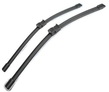 SAFATBZ Wischerarm Autowischer-Frontscheibenwischerblatt Für Golf Für Plus 5M1 2005–2009, 28 Zoll + 28 Zoll Frontwischerblätter Scheibenwischer Frontwischerblatt-Set Auto Wischerblätter(2 PCS)